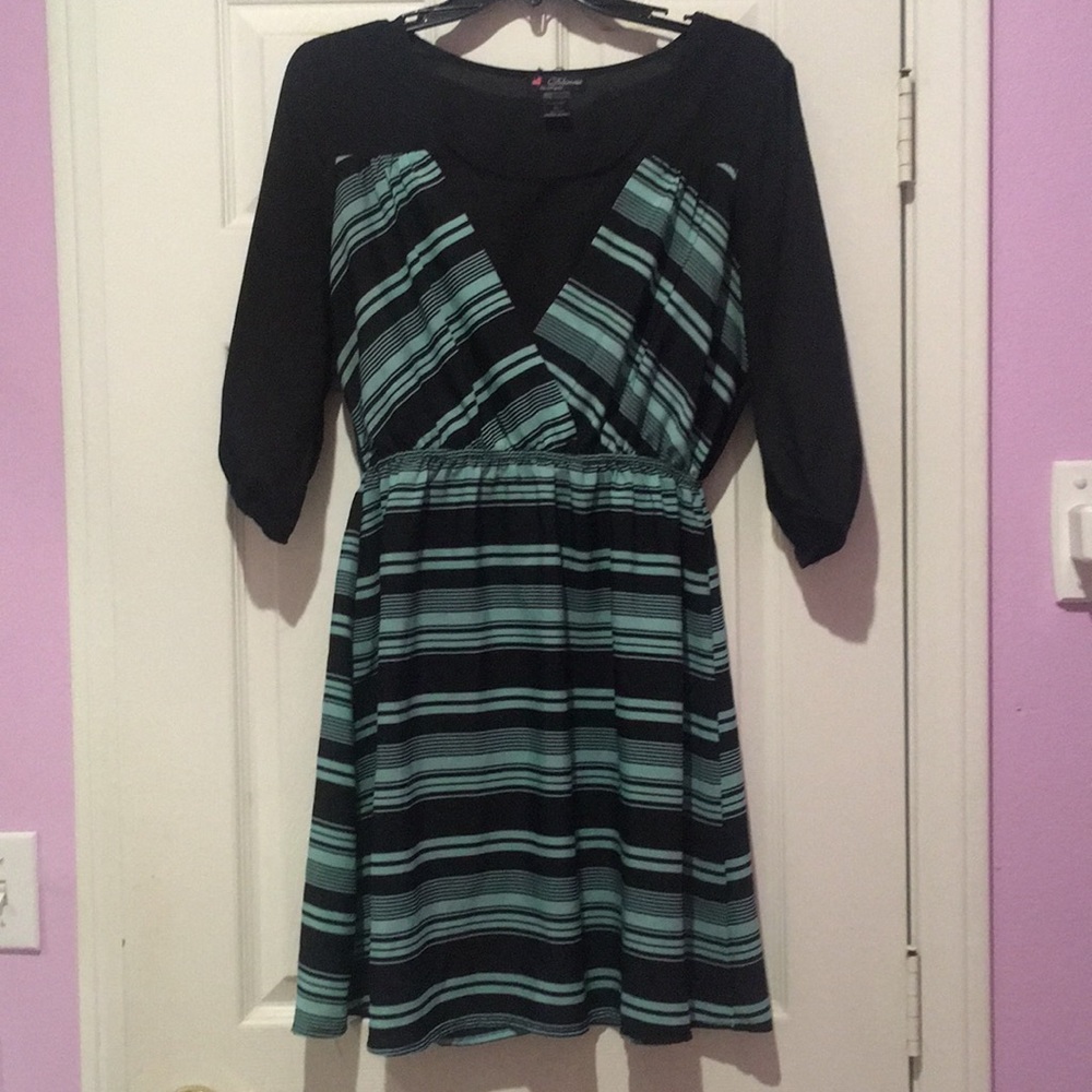 black striped dress✨